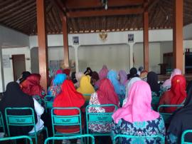 PERTEMUAN RUTIN PPKBD DESA SEMANU